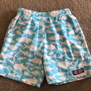 Vineyard Vines boys swim trunks, size S